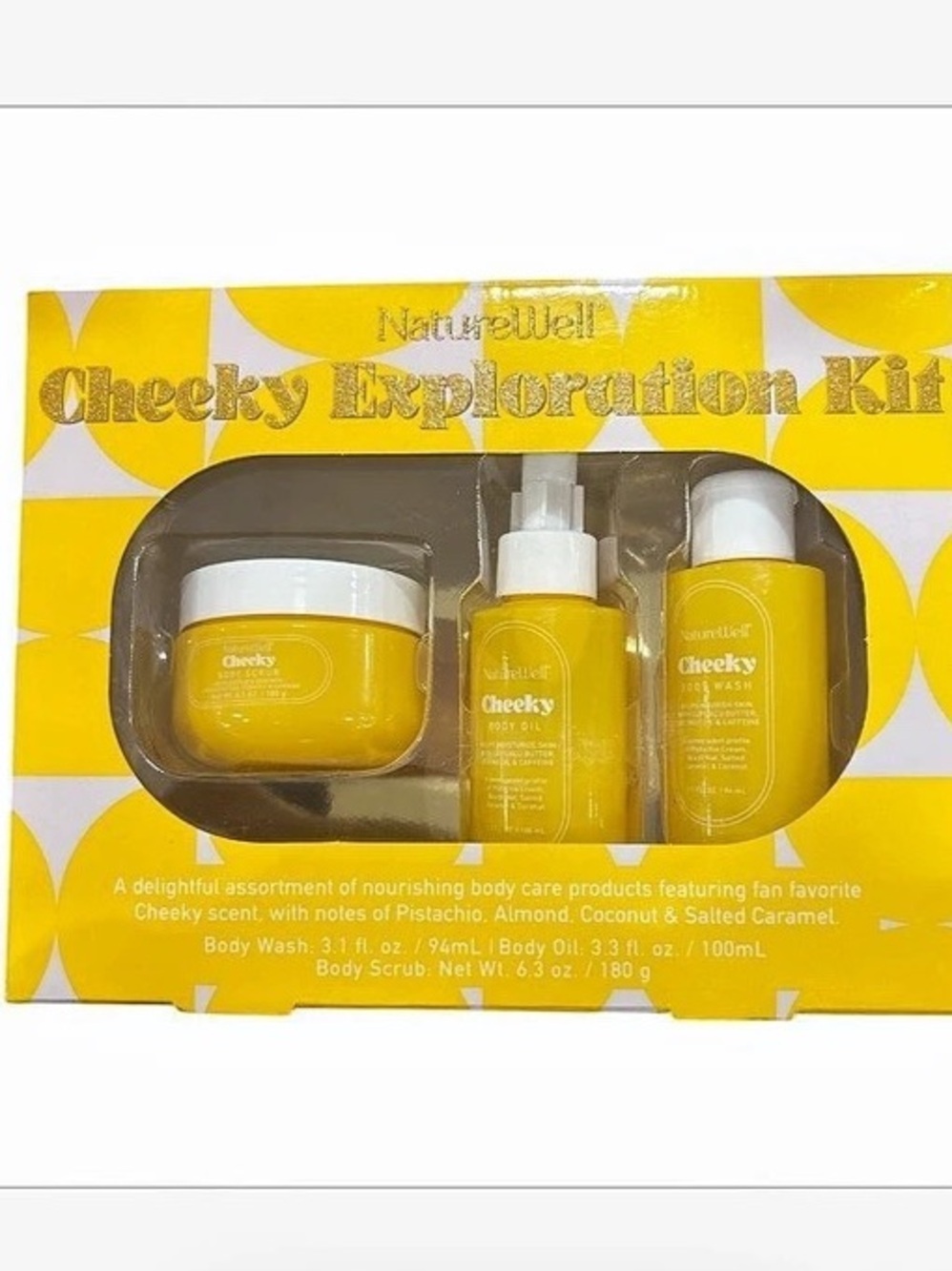 NatureWell Cheeky Exploration Kit Body Care Set